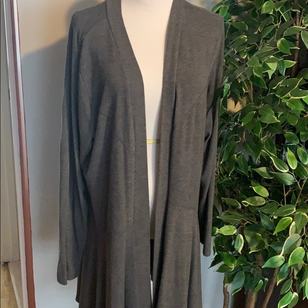 Gray Cardigan